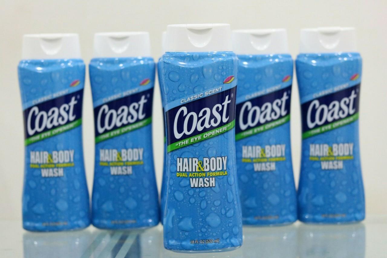 Sữa Tắm Gội Cho Nam Coast Hair & Body Wash Classic Scent 532ml 1