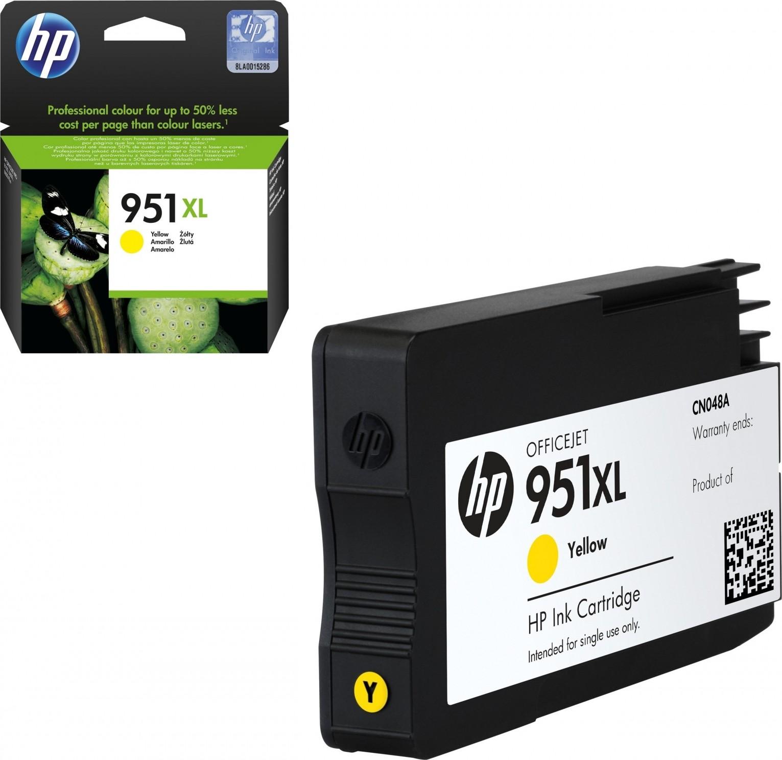 Mực in hp 951xl yellow officejet ink cartridge