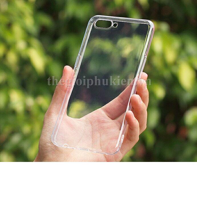 Ốp lưng dẻo trong suốt cao cấp cho Oppo A3s - Hàng nhập khẩu