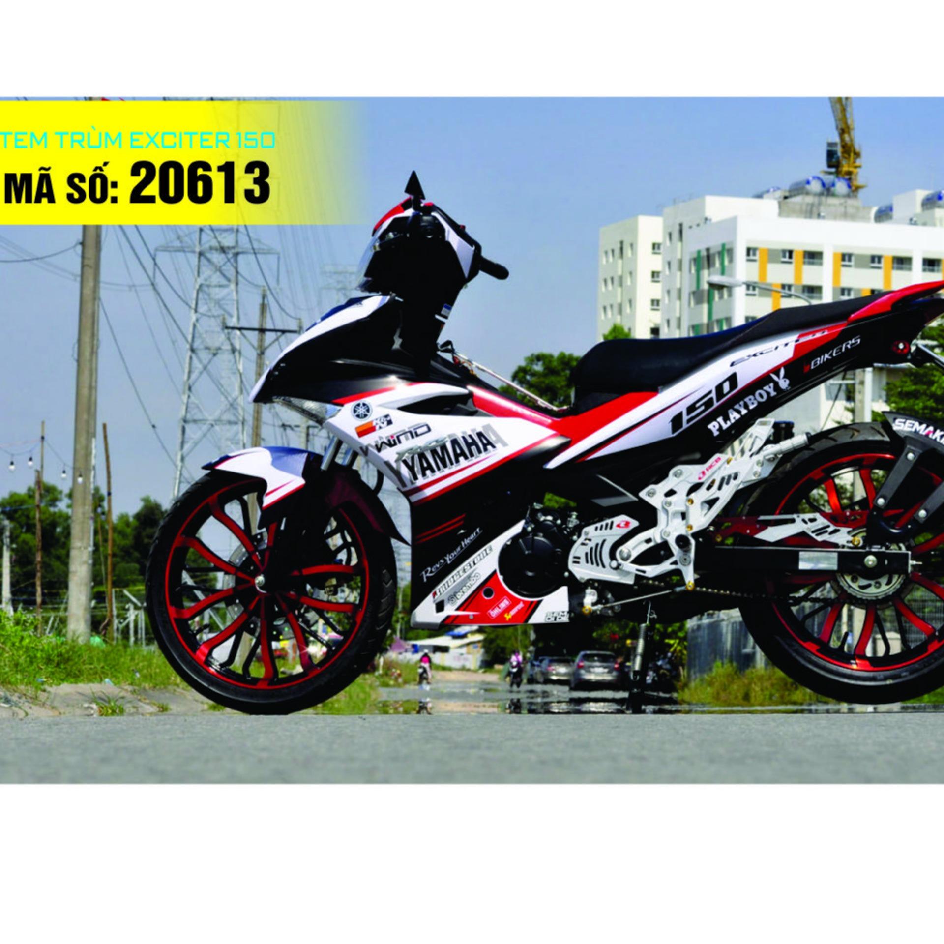 Exciter 135 phiên bản 2013 côn tự động màu đỏ đen ở Hà Nội giá 185tr MSP  995244