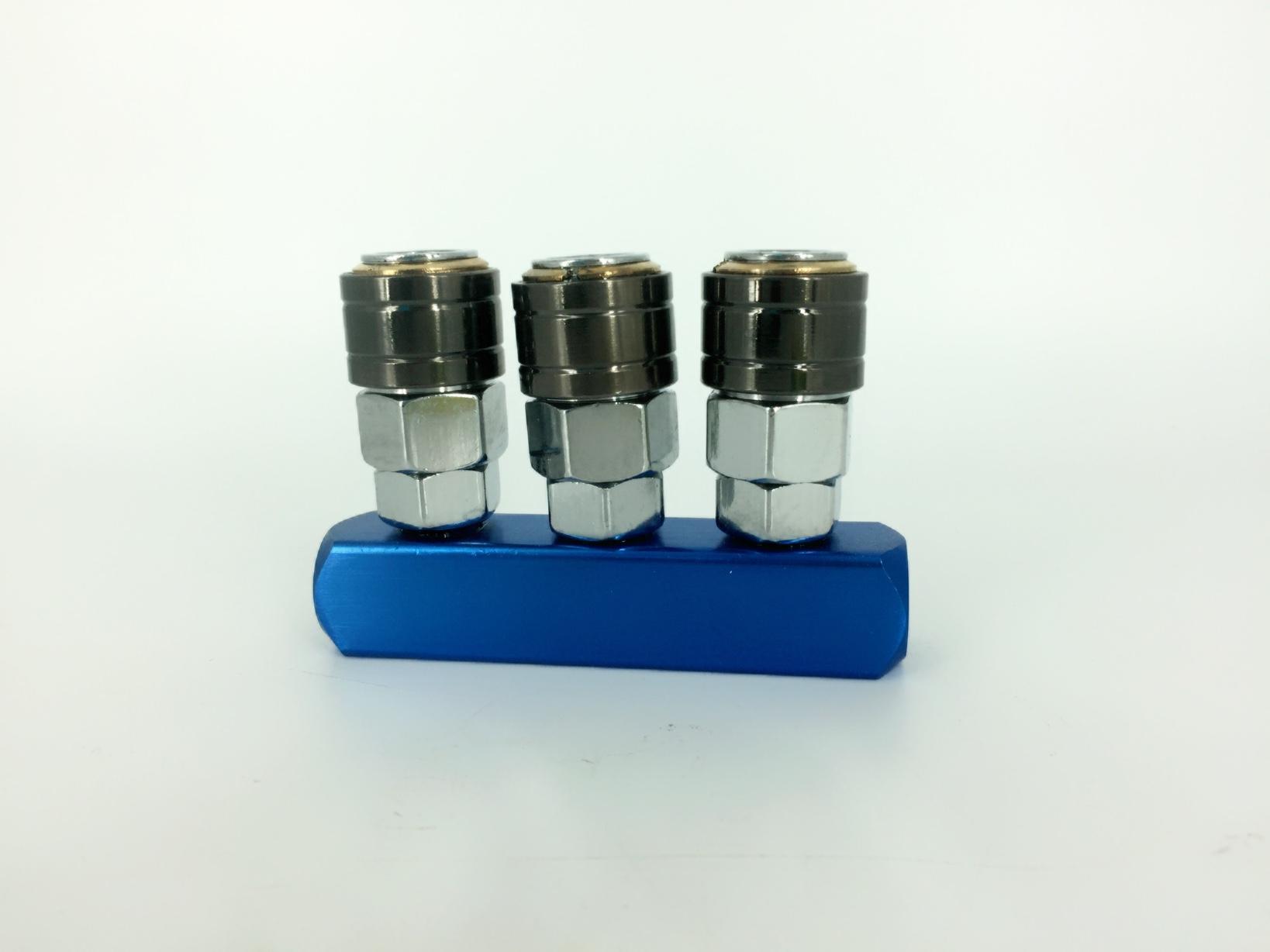 [HCM]ĐẦU NỐI DÂY HƠI KHÍ NÉN 3 CHIA NGANG TỰ ĐỘNG