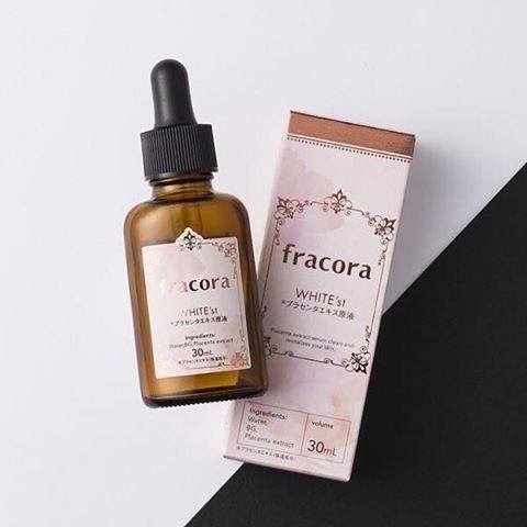 Tinh chất làm trắng da từ nhau thai cừu Fracora White’st Placenta Extract 30mL - Nhật Bản