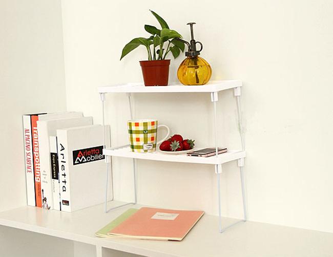 Kệ chân sắt để đồ dùng tiện lợi Tashing Plastic 005