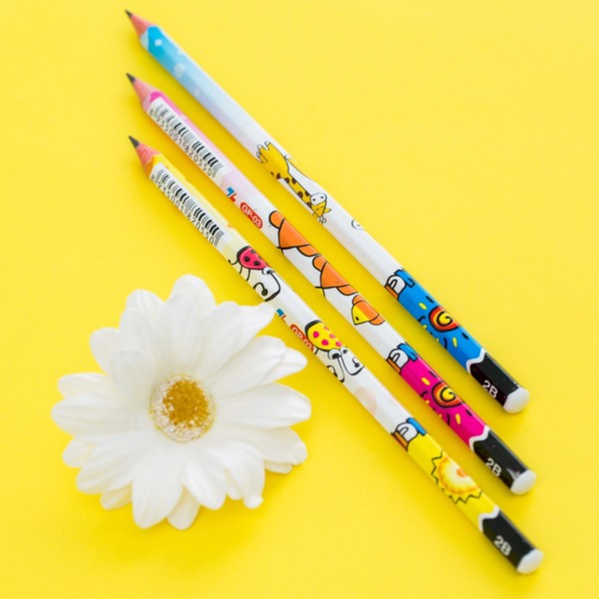 Hộp 10 cây bút chì gỗ thiên long gp-03
