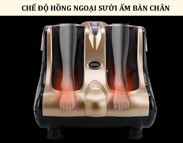 Máy massage chân cao cấp legs ksr-c11.Mát xa bàn chân và bắp chân(hàng Nhật Bản)