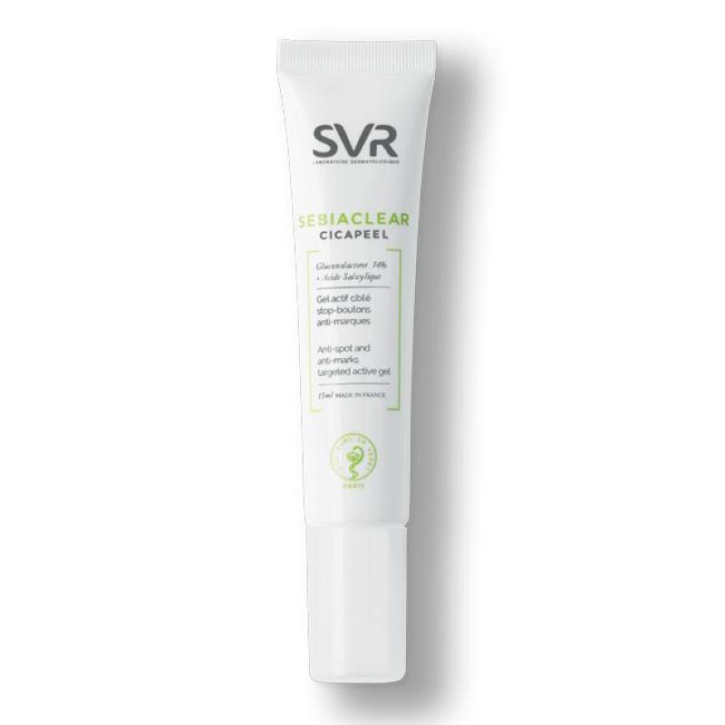 Gel Làm Giảm Mụn SVR Sebiaclear Cicapeel Tuýp 15ml