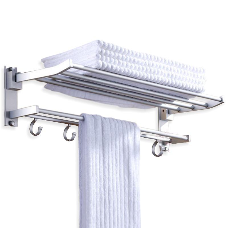 Kệ để đồ nhà tắm 2 tầng đa năng (Bạc) + Tặng bộ 10 đôi đũa tre đẹp
