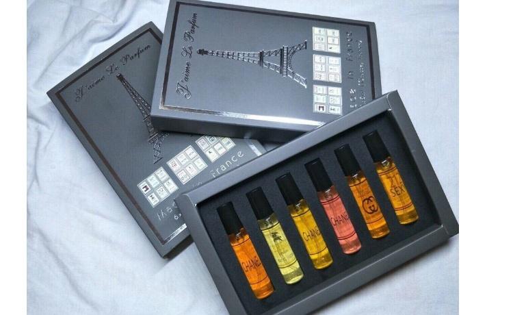 Nước Hoa Pháp Chiết 10ml- Combo 5 chai lọ lăn