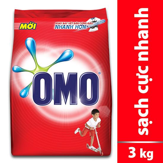 Bột giặt Omo Sạch cực nhanh 3kg Bách Hóa Giá Sỉ Tiến Dũng