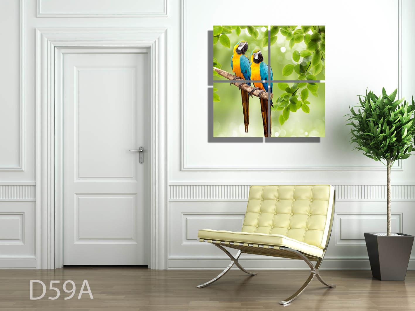 Tranh bộ Uyên ương Saigonposter D59A