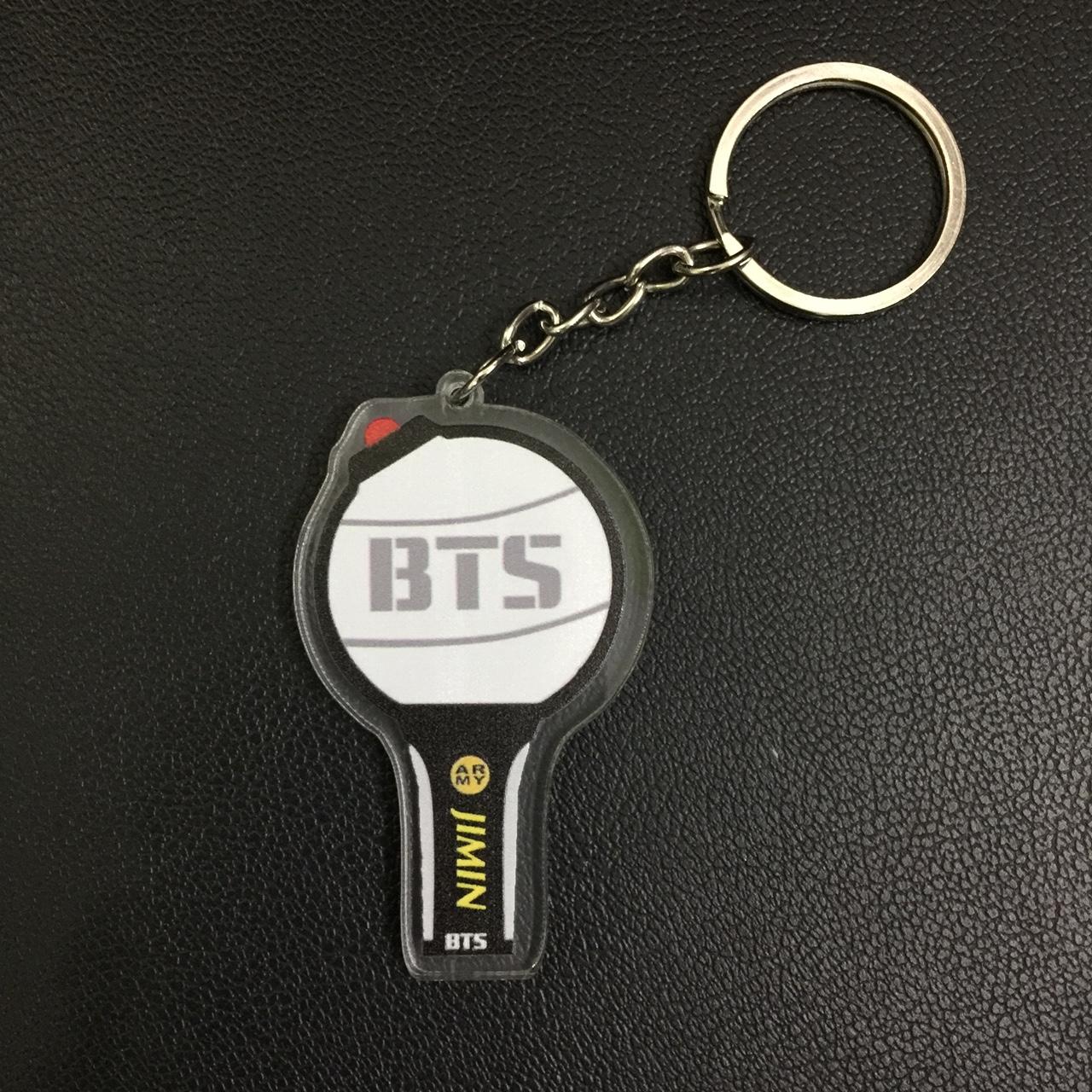 Móc khóa in tên jimin của nhóm bts