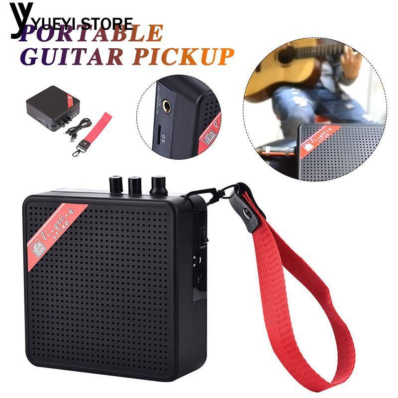 YYSL Music Instrument Guitar Loudspeaker 3.5mm Output SD Card Outdoors