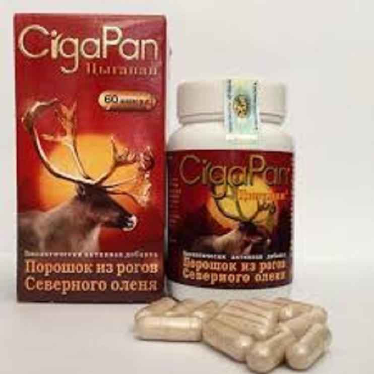Viên uống nhung hươu Cigapan tăng cường sinh lực 60 viên