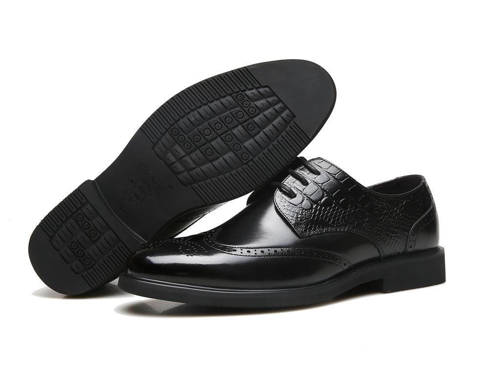 Giày tây, giày da, giày công sở, giày da nam, giày ECCO 2018. Mã LZD045