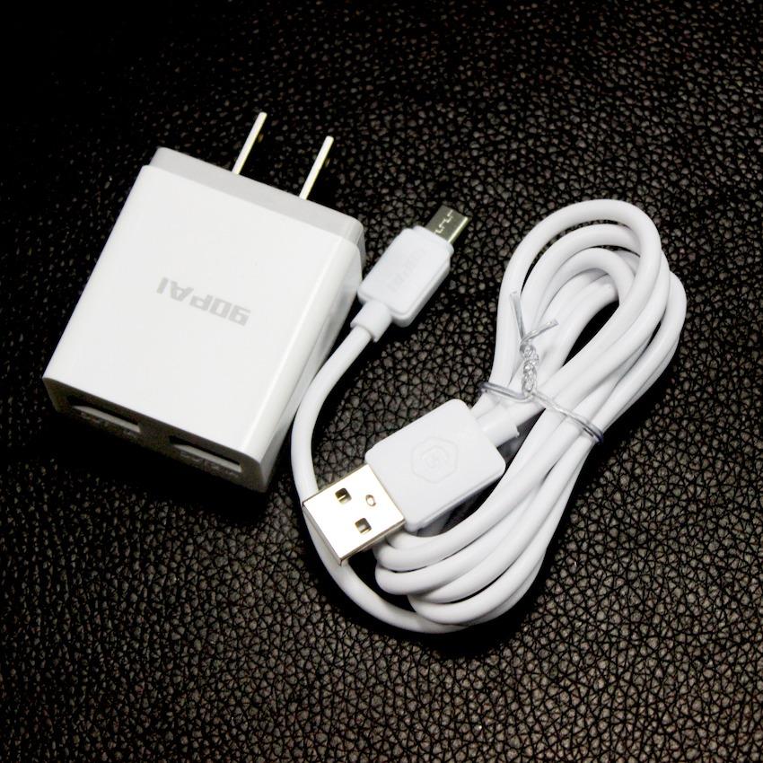 Bộ cáp sạc 2 cổng 90pai pb-04 dành cho android