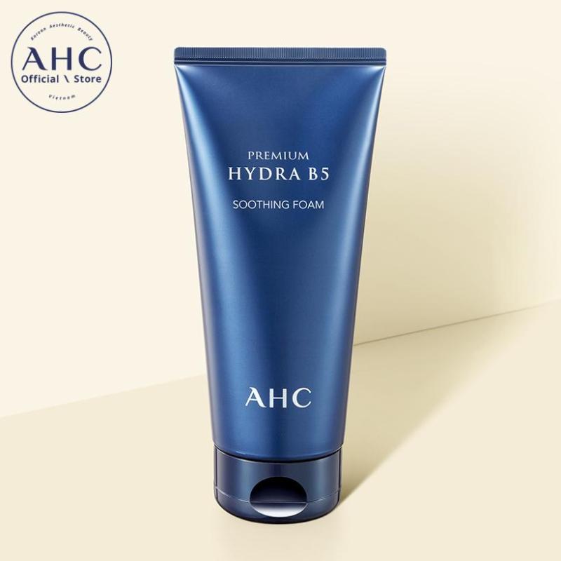 Sữa Rửa Mặt Tạo Bọt AHC Premium Hydra B5 Soothing 180ml