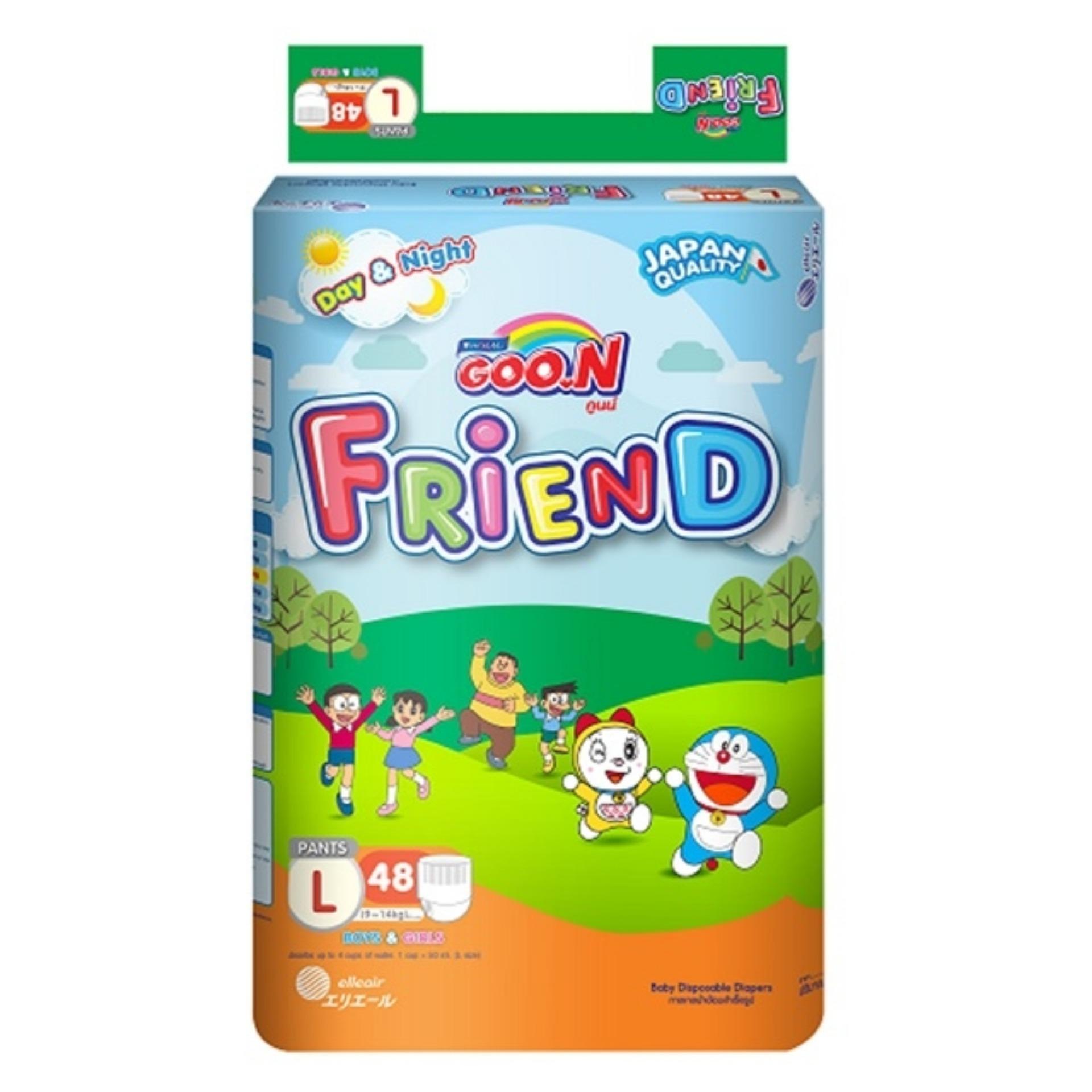 Bỉm quần goon friend s62/m58/l48/xl42/xxl34