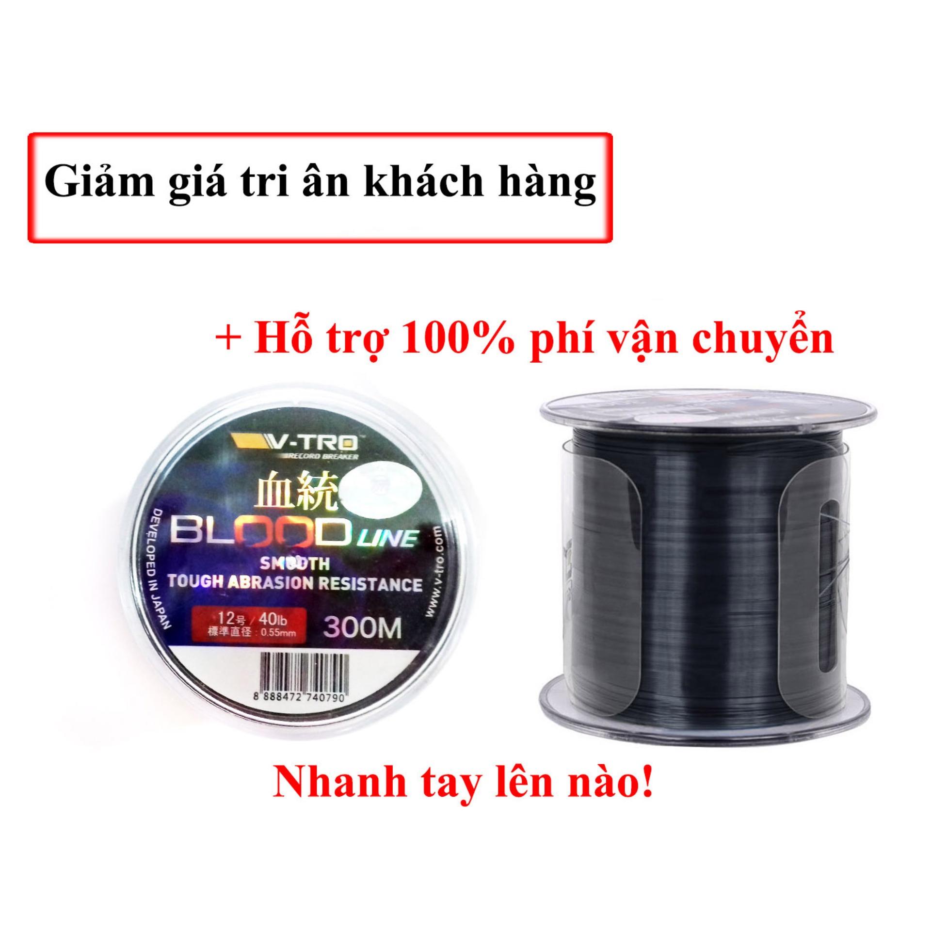 [HCM]Cước câu Vtro Nhật Bản - Bloodline màu khói - Chịu Lực Cao - Giá ưu đãi