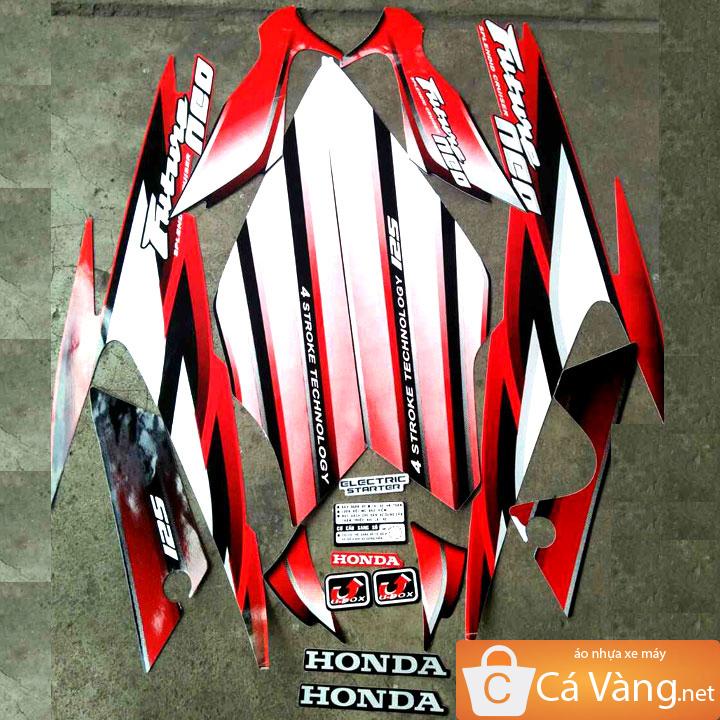 [HCM]Tem xe Future Neo Decal xe ZIN TEM XỊN Dán dàn áo xe màu ĐỎ