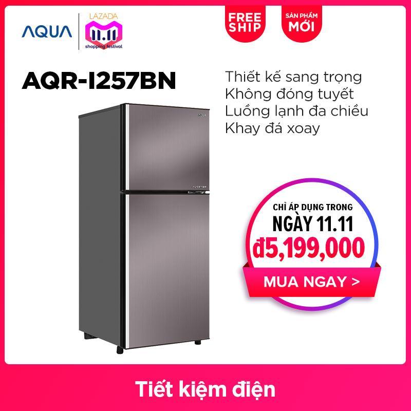 Tủ Lạnh AQUA Inverter AQR-I257BN 255L - Hàng phân phối chính hãng
