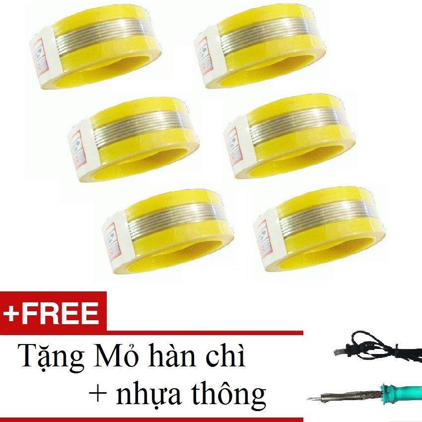 Cuộn chì hàn + tặng mỏ hàn chì 60w