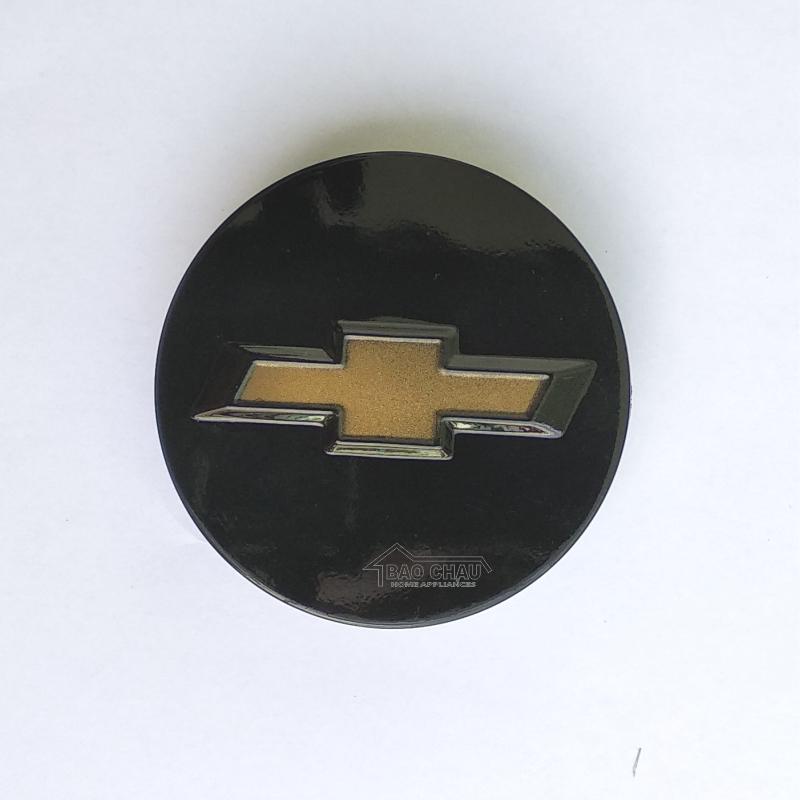 Logo chụp mâm bánh xe Oto cho lazang Cher volet 58mm (Đen)