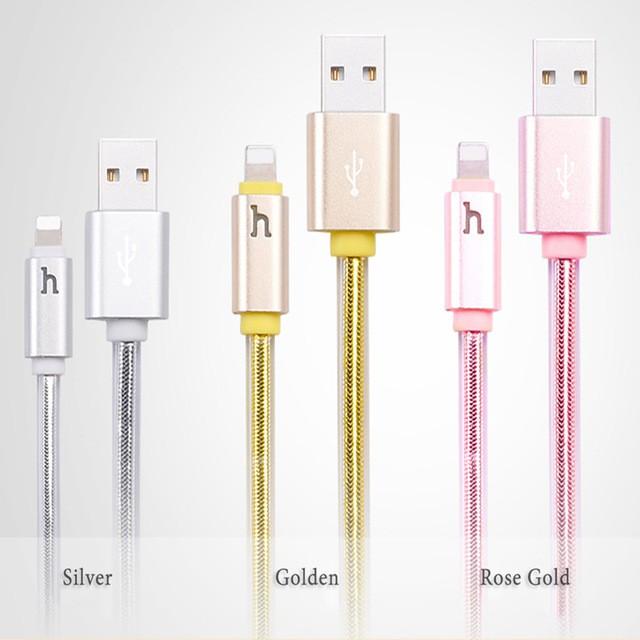 Dây sạc iphone tự ngắt điện khi đầy pin - hiệu hoco upl12