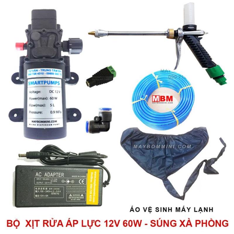 Bảng giá Bộ Xịt Rửa Xe Vệ Sinh Máy Lạnh 12V 60W – Option 2 Điện máy Pico