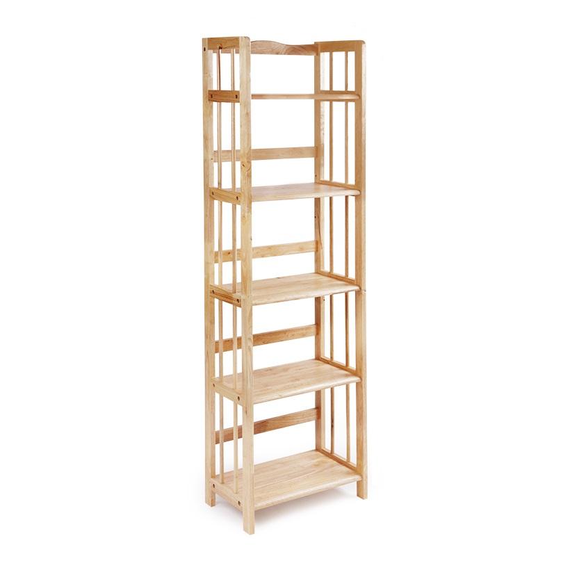 Kệ sách gỗ 5 tầng ngang 40cm