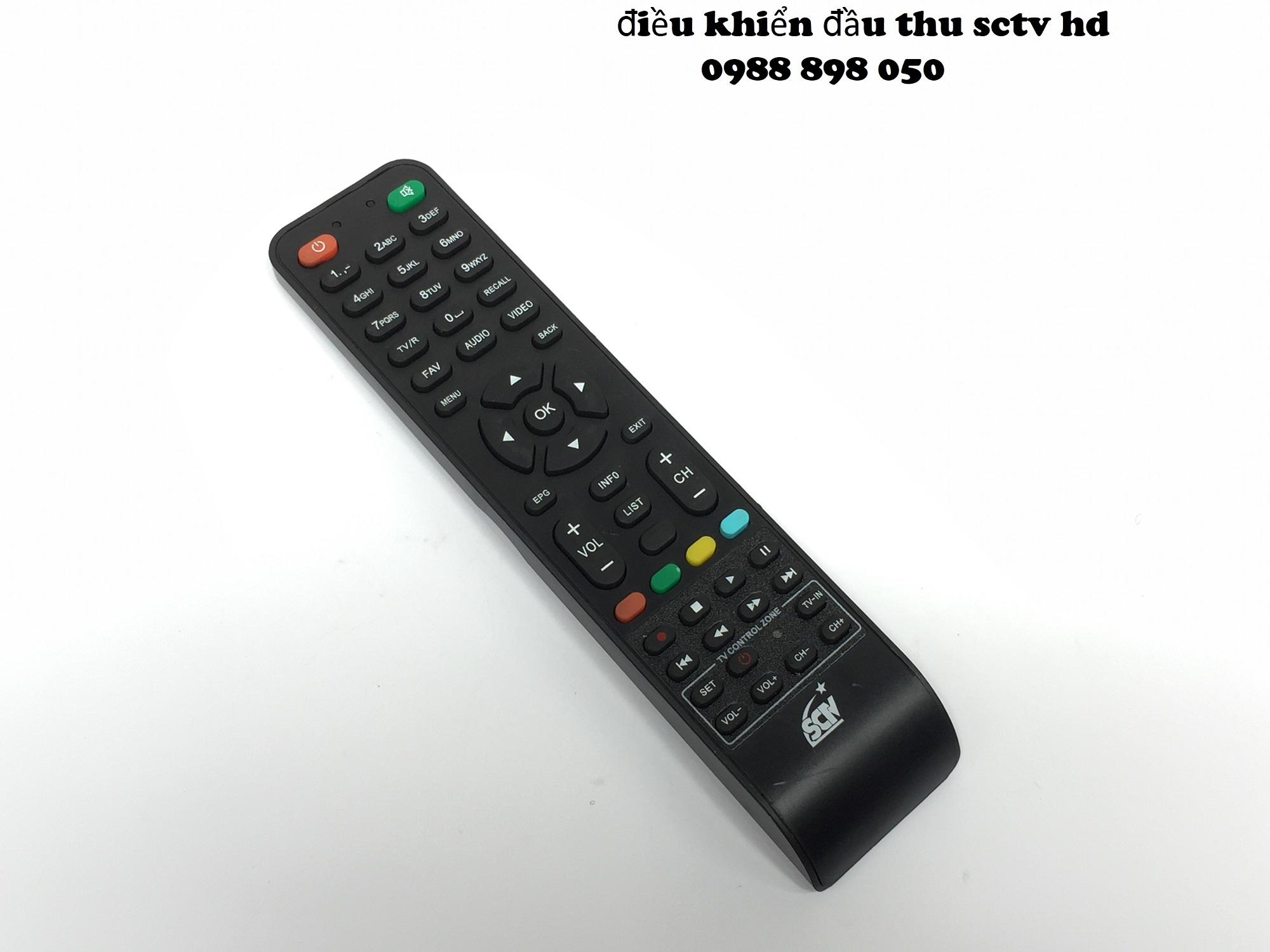 ĐIỀU KHIỂN ĐẦU TRUYỀN HÌNH CÁP SCTV HD