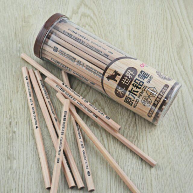 Hộp 50 Bút chì gỗ 2B Deli sử dụng thoải mái hàng loại 1