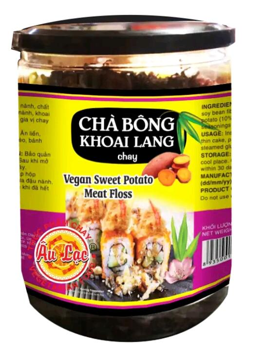 Chà bông khoai lang chay âu lạc hộp 150 g