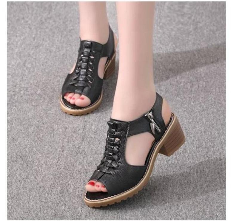 Giày Sandal nữ phong cách Hàn Quốc - SS2 giá rẻ