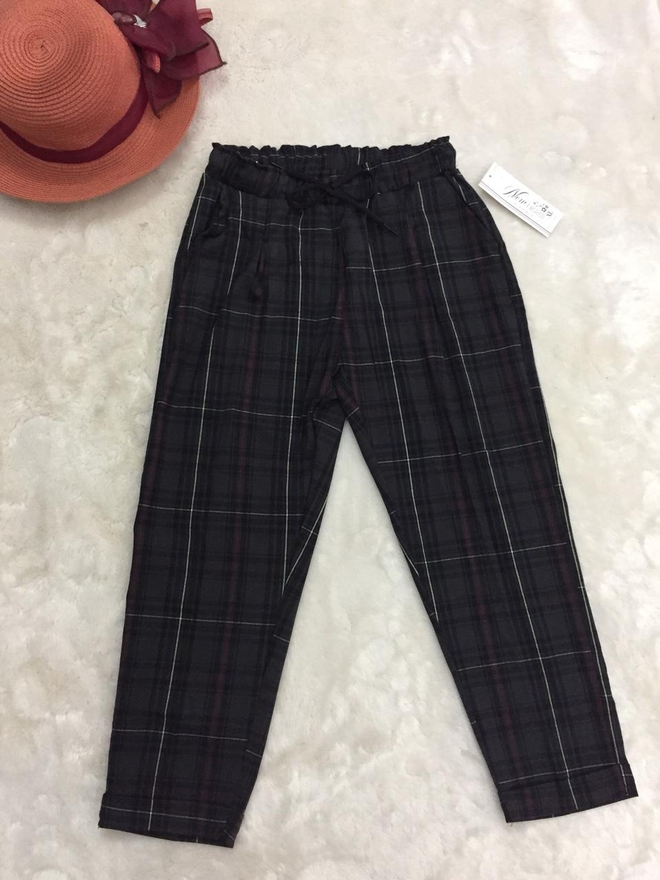 Quần kaki thun lửng nữ