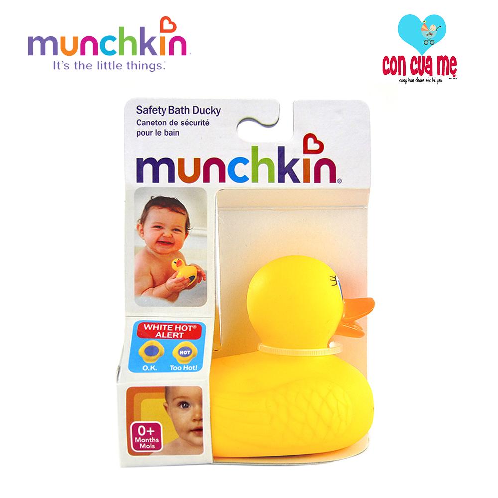 Vịt vàng báo nóng nước tắm cho bé Munchkin MK31001