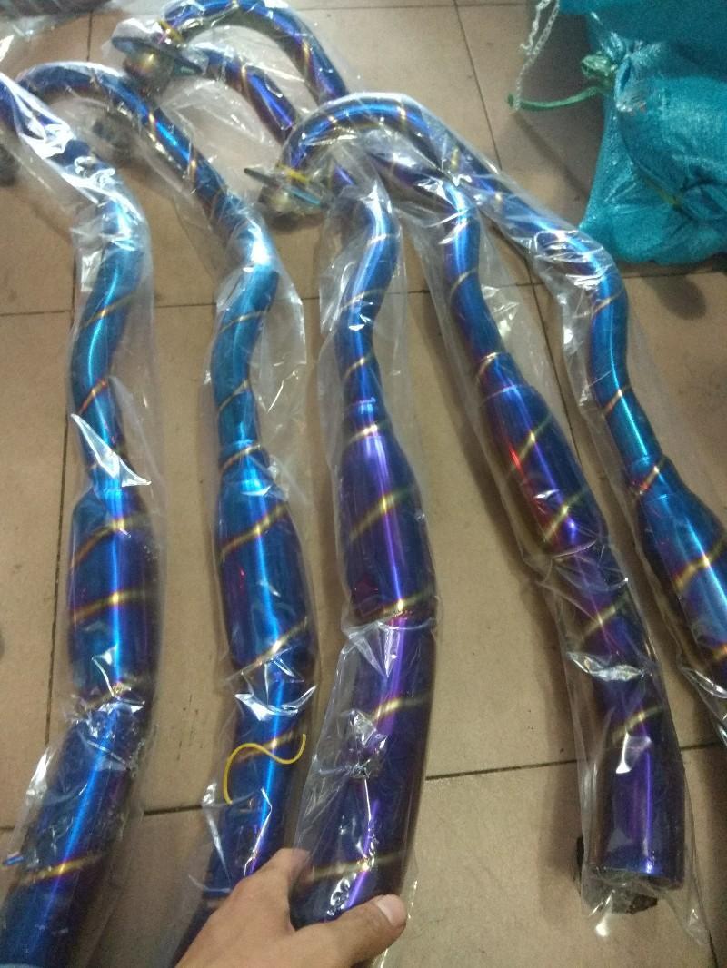 Cổ pô BẦU HƠI Titan dành cho Exciter,Winner,Raider,Sonic