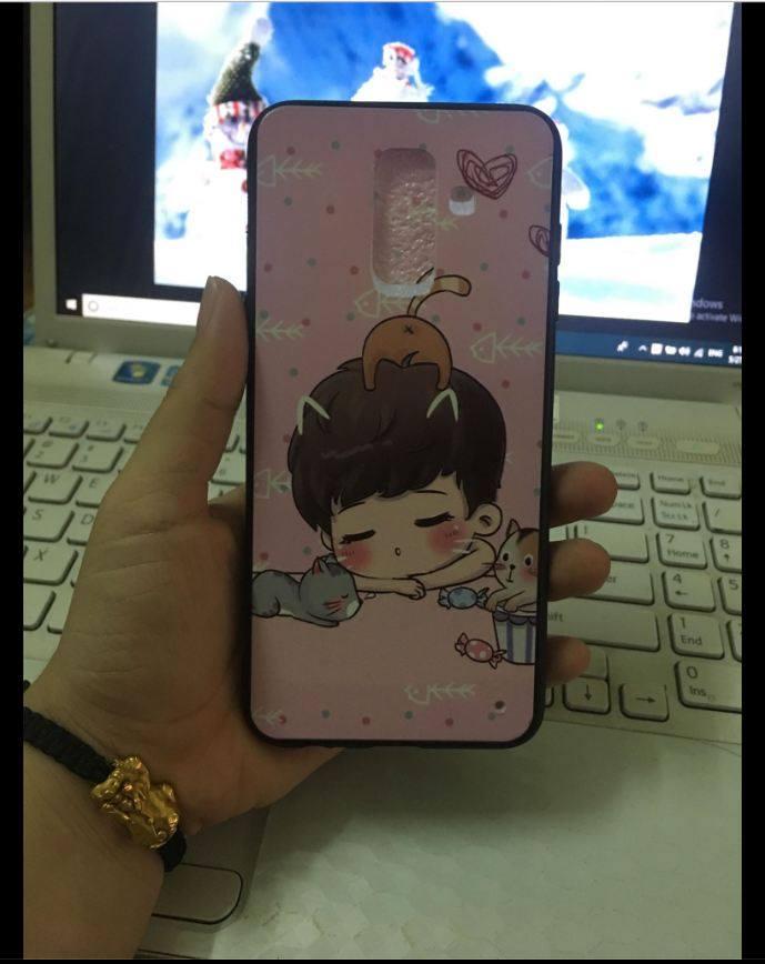 Ốp lưng thời trang in hình cho Samsung Galaxy A6 Plus