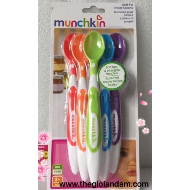 Bộ 6 muỗng mềm ăn dặm muchkin