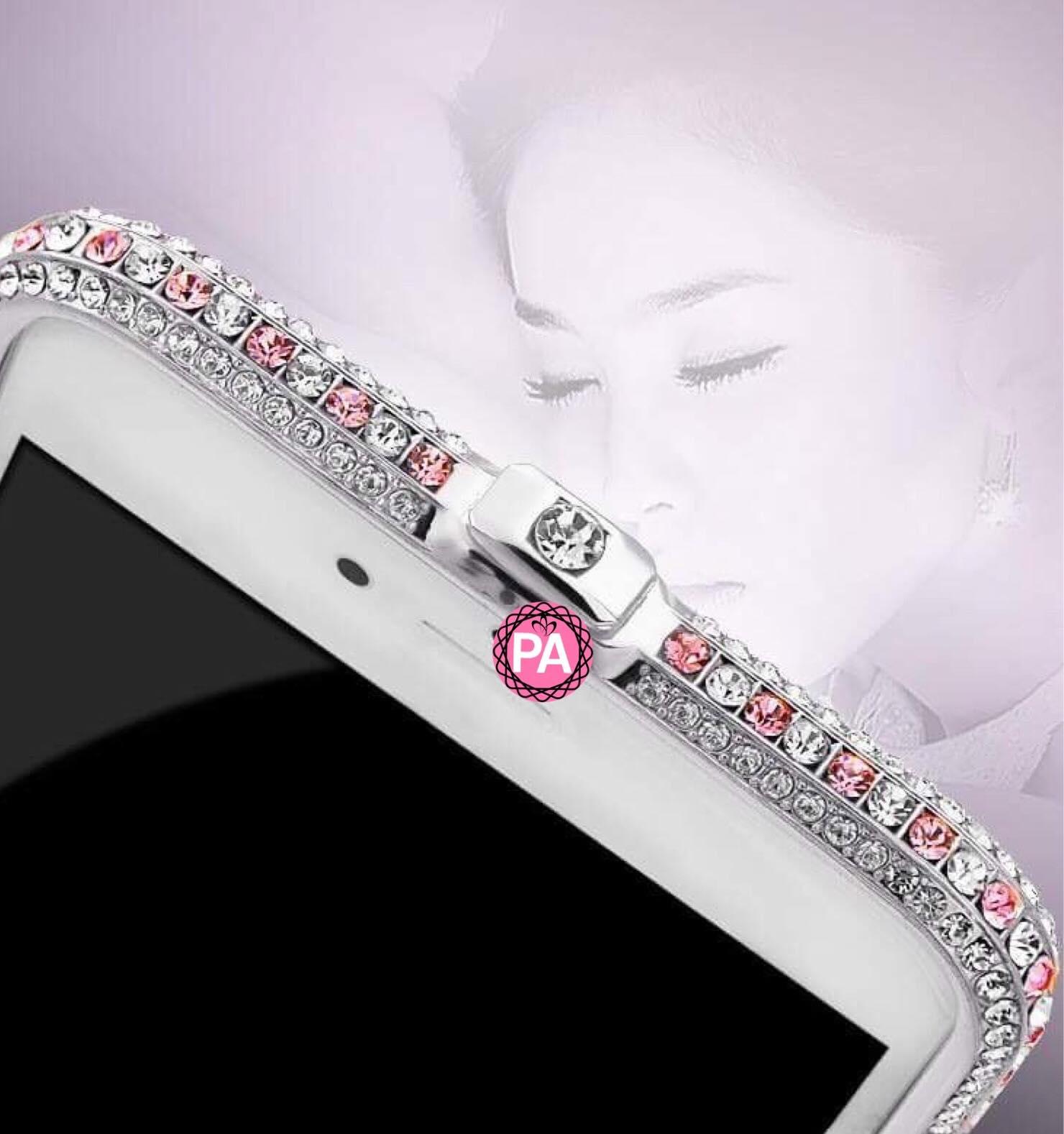 [HCM]Ốp viền iphone 8/ 8Plus 7/7 PLUS IPHONE 6/6 PLUS 678(4.7 inches) ĐÍNH ĐÁ THẬT LÀM THỦ CÔNG 100%