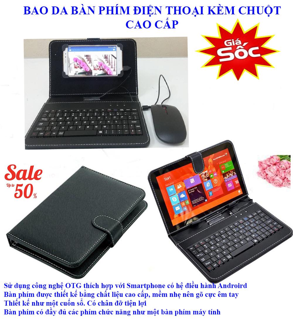 Bàn Phím Cơ Điện Thoại | Top bán chạy Lazada Shopee Sendo Tiki 26 Bao Da Bàn Phím Cho Điện Thoại, Bao Da Kiêm Bàn Phím Điện Thoại, Máy Tính Bảng ( TẶNG KÈM CHUỘT CÓ DÂY ) Mẫu Mới 2019 Siêu Tiện Lợi, Hàng Cao Cấp, Sang Trọng, Ưu Đãi 50% Khi Mua Online