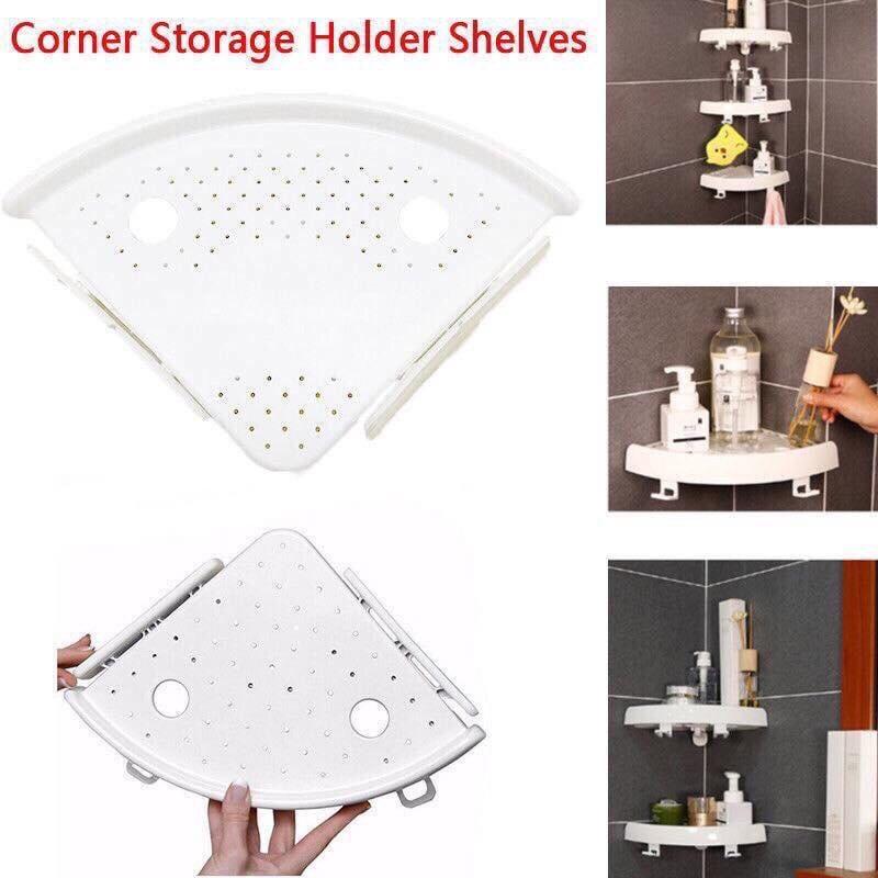 Kệ góc thông minh hút chân không nhà tắm tiện dụng