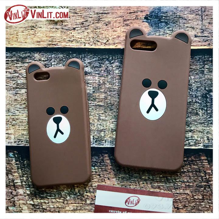 Ốp lưng iphone silicon gấu brown ốm dễ thương - ipp181022a3aip6