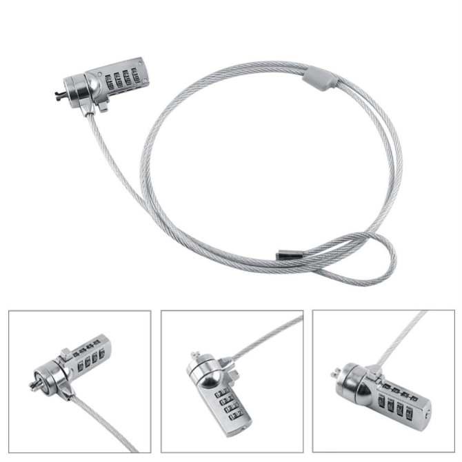 Dây khóa số chống trộm laptop sunha