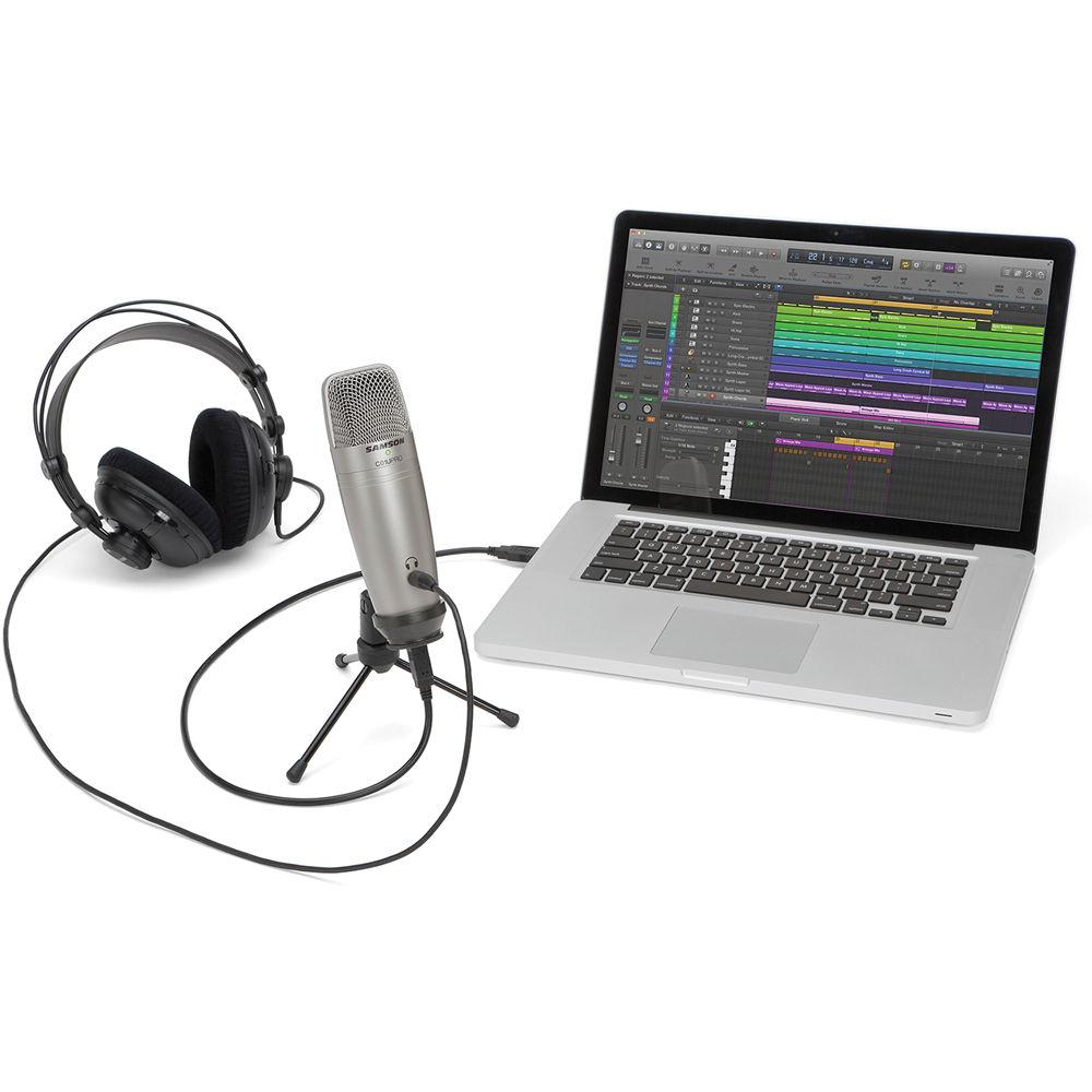 Mic thu âm Samson C01U Pro USB Studio Condenser