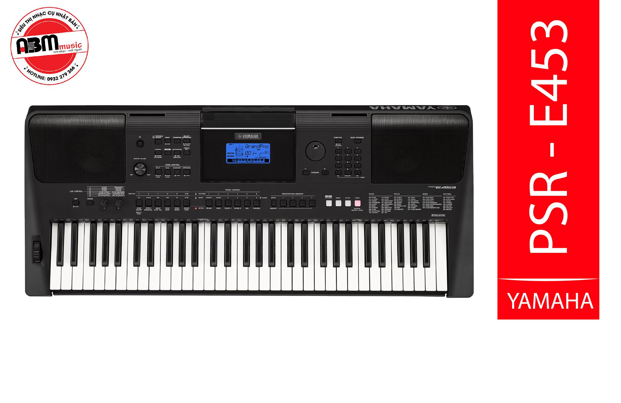 Đàn organ yamaha psr - e453