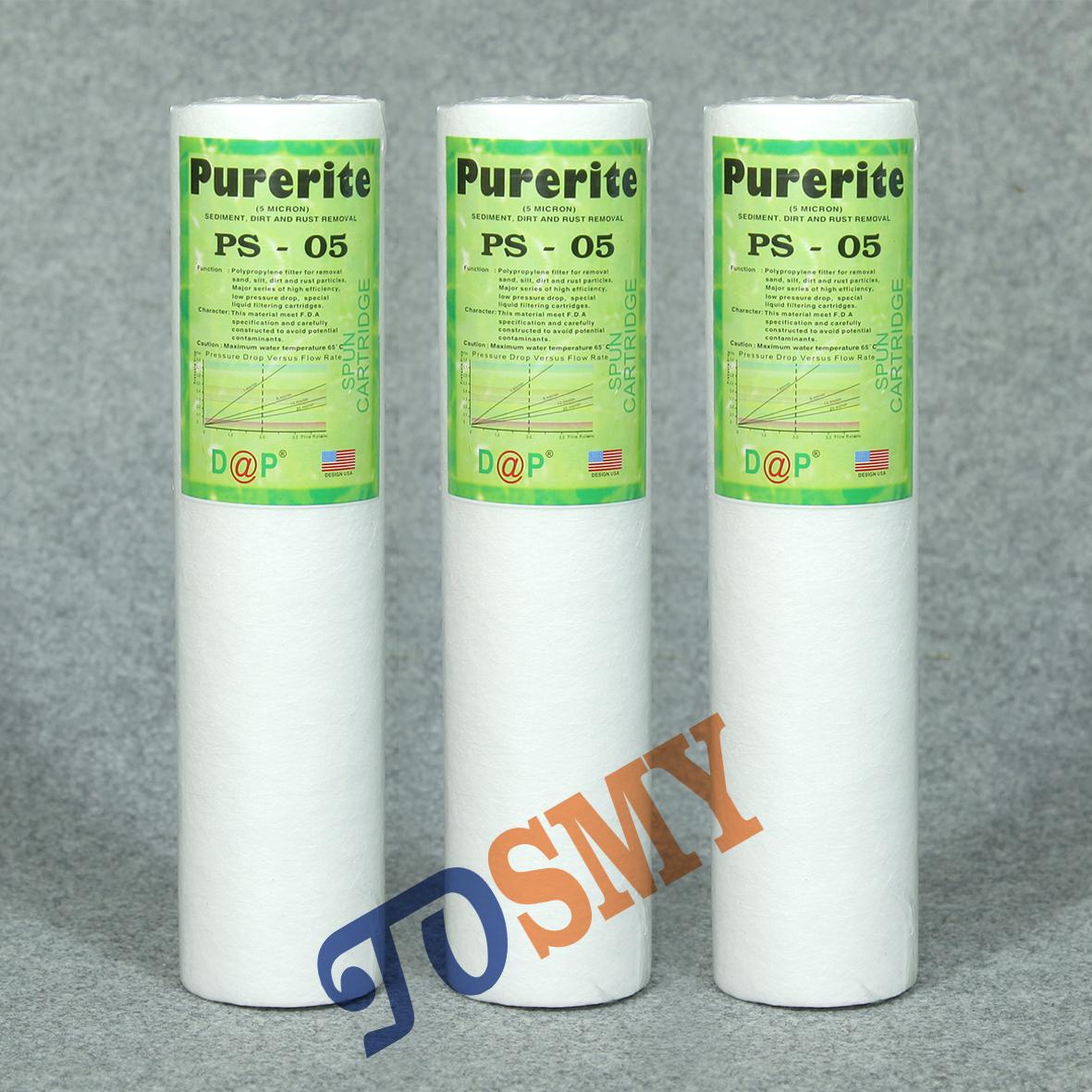 Bộ 3 lõi lọc nước số 1 dùng cho máy lọc nước RO hoặc lọc thô 10 inch