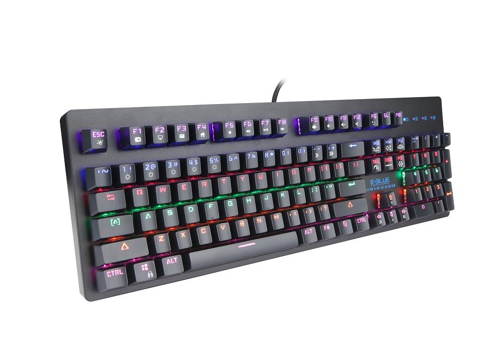 Bàn phím cơ eblue mazer ekm757 blue switch