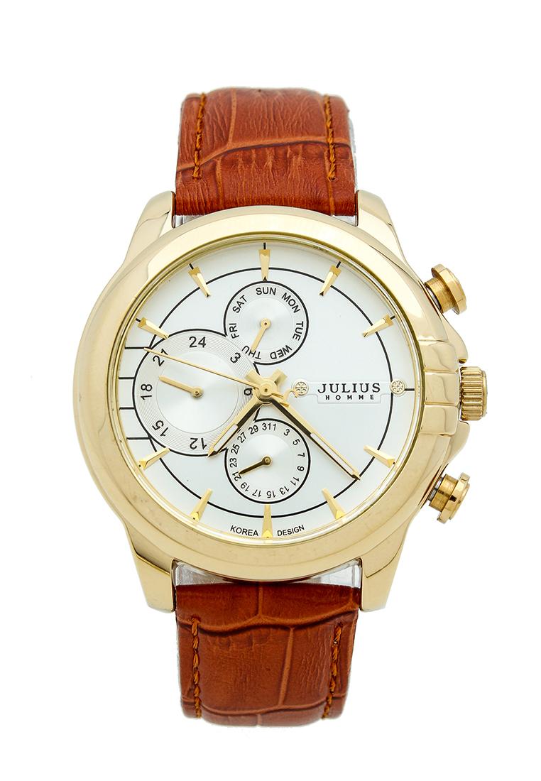 Đồng hồ nam julius hàn quốc dây da ju1097 jah-071