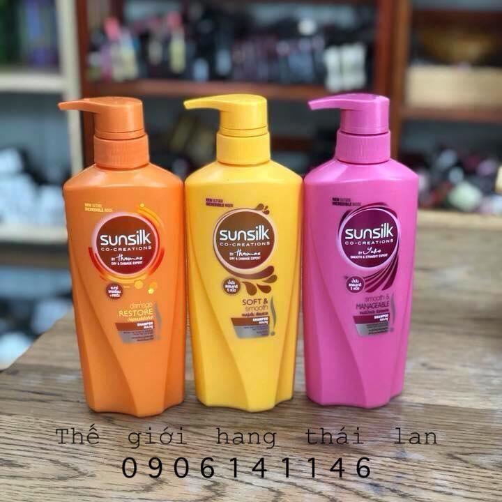 [HOT] Dầu gội Sunsilk thái lan 450ml (tặng kèm 1 bánh xà phòng tắm trắng cám gạo sữa dê thái lan 100g trị giá 30k