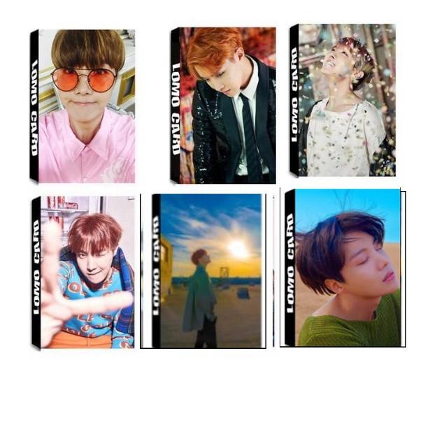 Combo 6 hộp Lomo card bts hình ảnh idol Jhope quà tặng cho fan Kpop army